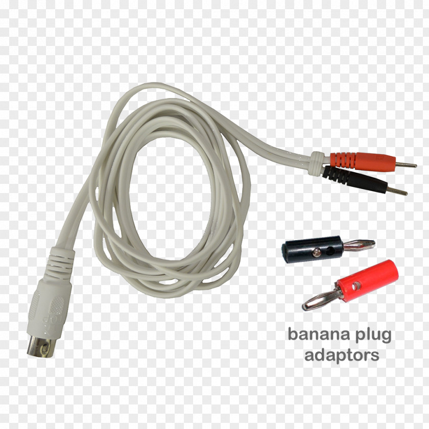 Design Electrical Cable Connector Banana PNG
