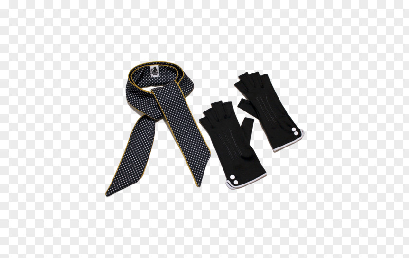 Polka Dotted Gloves Belt Strap Product Design PNG