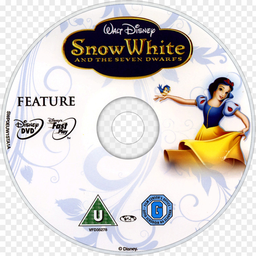 Seven Dwarfs Snow White DVD PNG