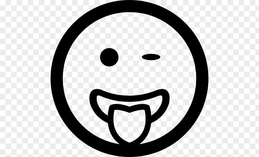 Smiley Emoticon Wink PNG