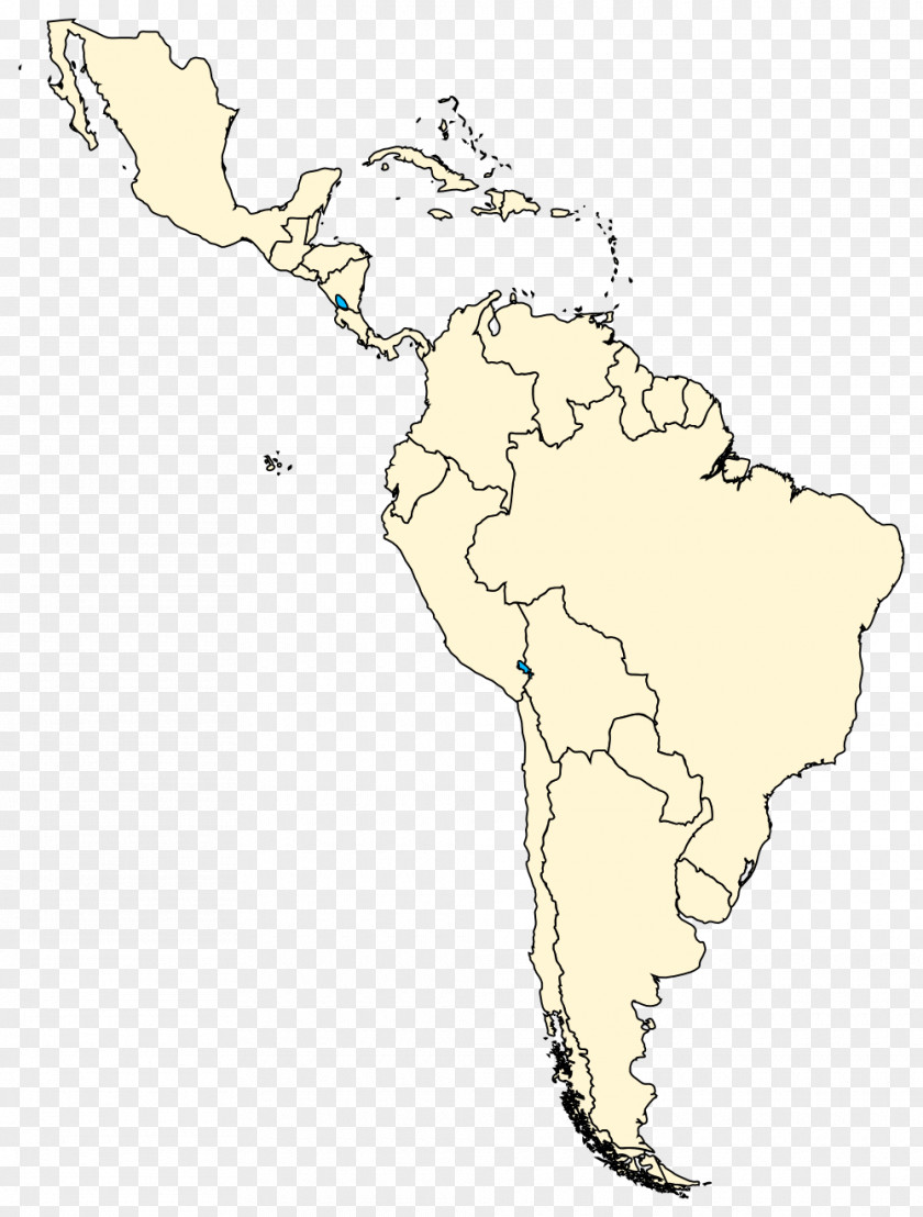 United States South America Blank Map World PNG