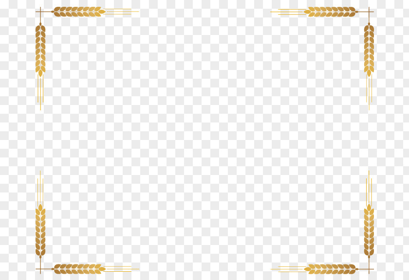 Vector Wheat Frame Pizza Pasta PNG