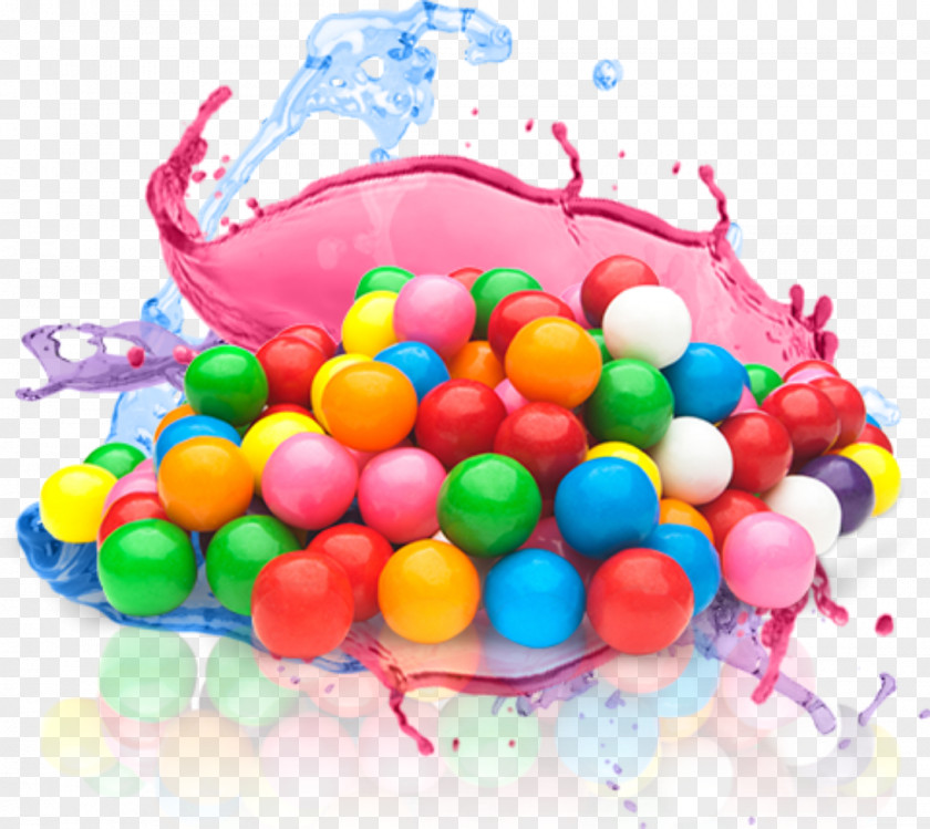 Chewing Gum Bubble Flavor Cotton Candy PNG