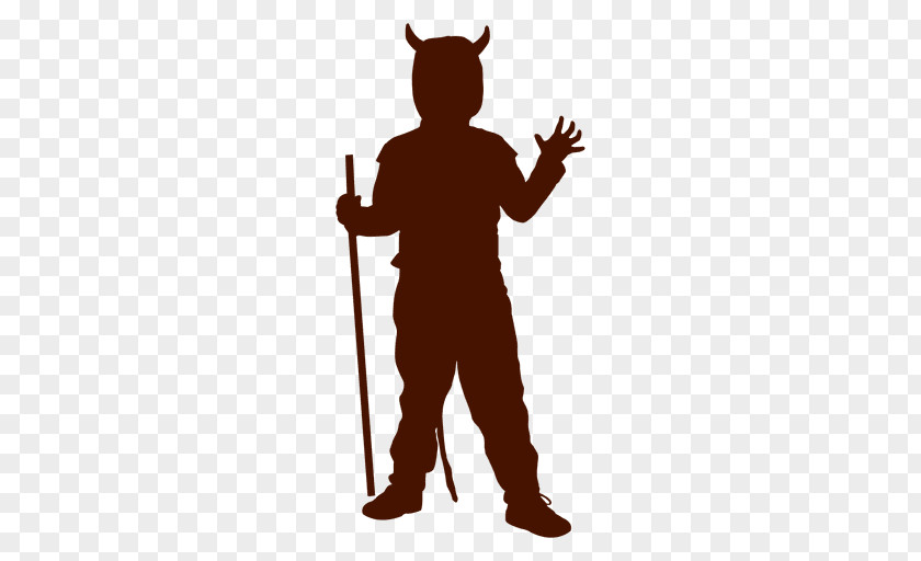 Devil Cruella De Vil Disguise Silhouette Child PNG