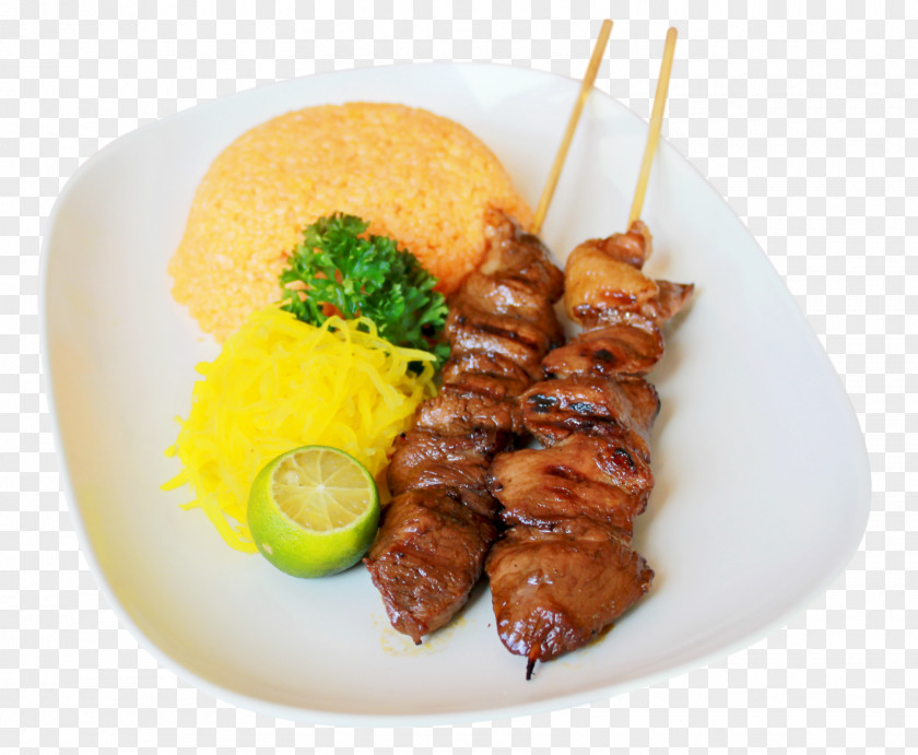 Barbecue Grill Satay Souvlaki Dish Food PNG