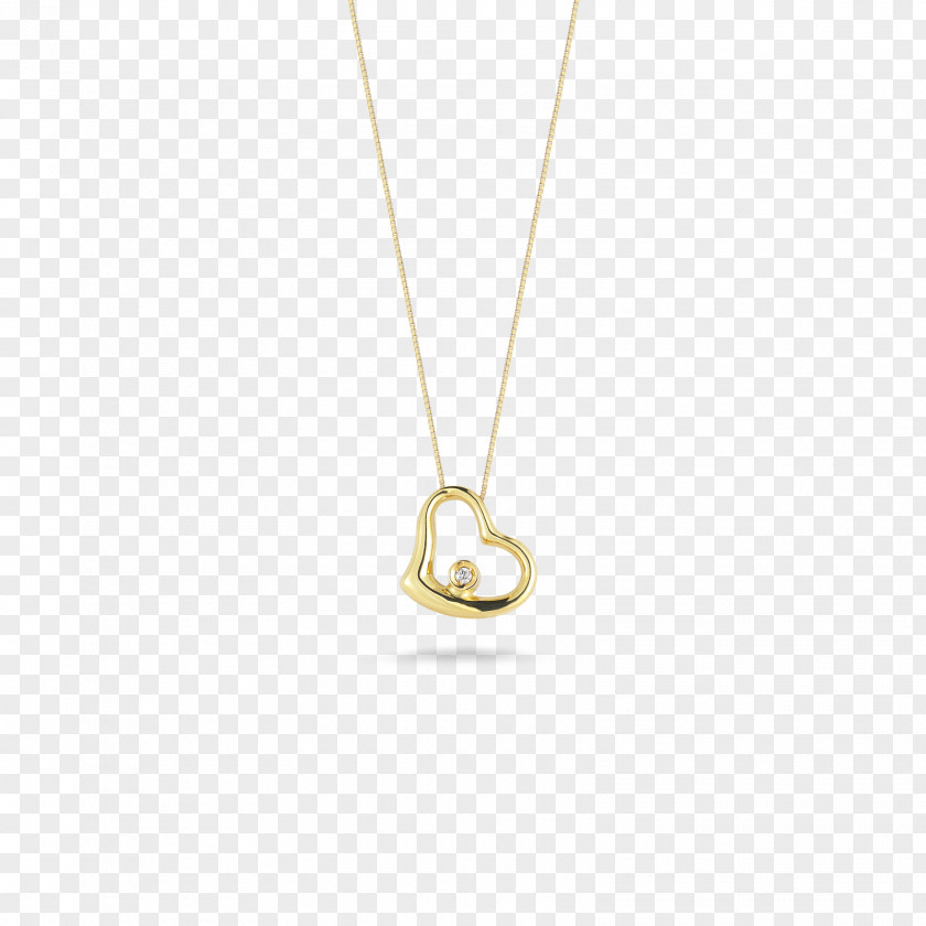 Heart Of Gold Locket Necklace Body Jewellery PNG