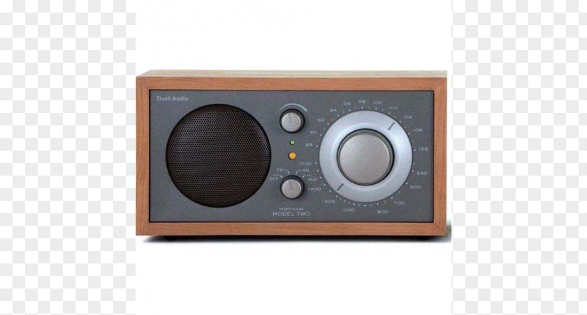 Model Three BT Alarm Clock Radio, Black / Silver SoundRadio Subwoofer Tivoli Audio PNG