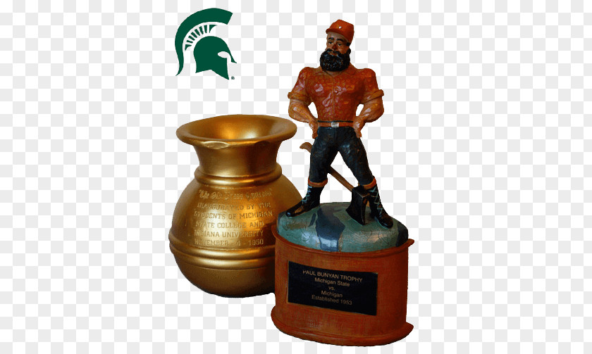 Trophy Michigan State University Spartans Football Baseball PNG