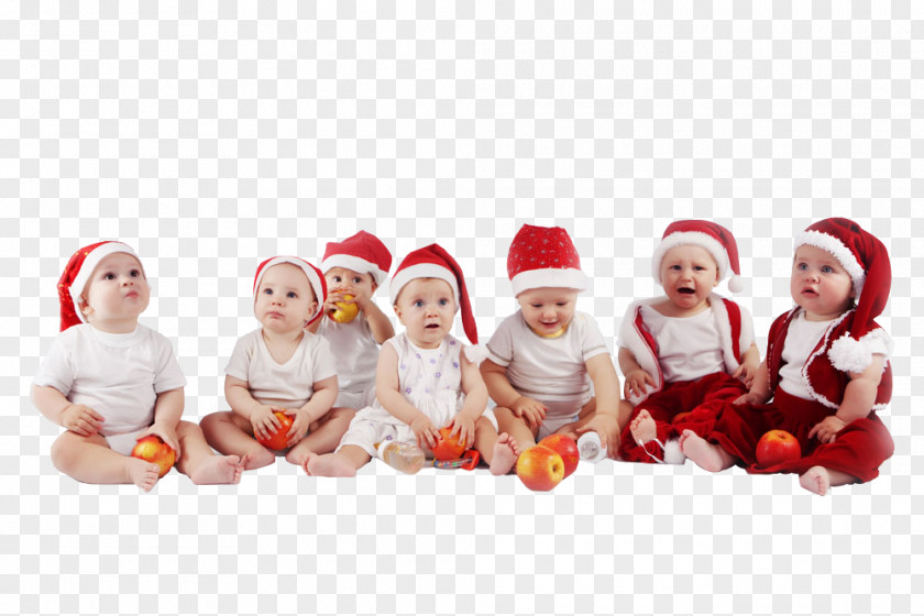 Child Santa Claus Infant Stock Photography Christmas PNG