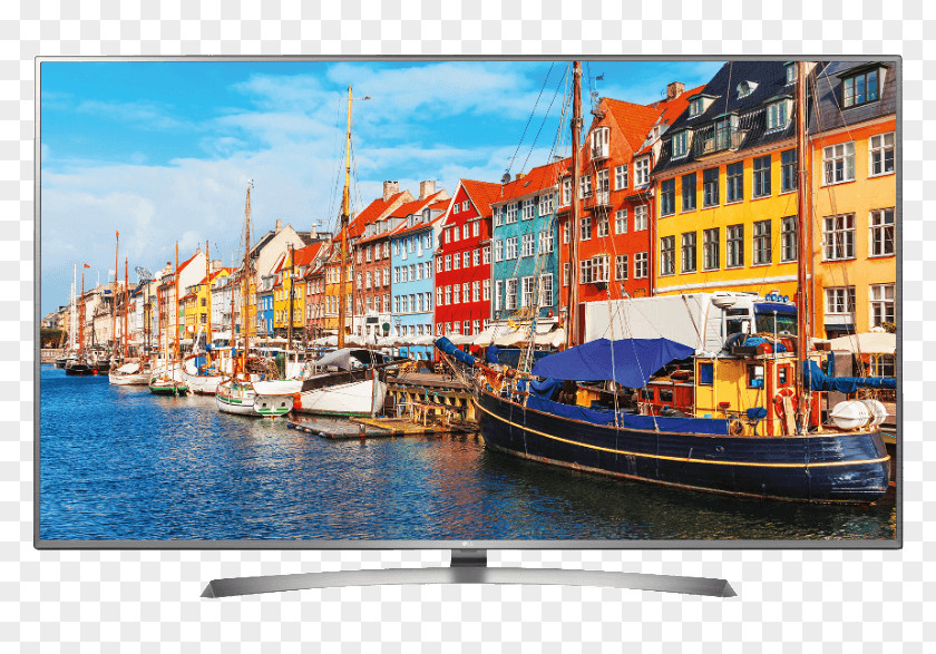 Euronics Gaming Copenhagen Television Set Smart TV 4K Resolution PNG