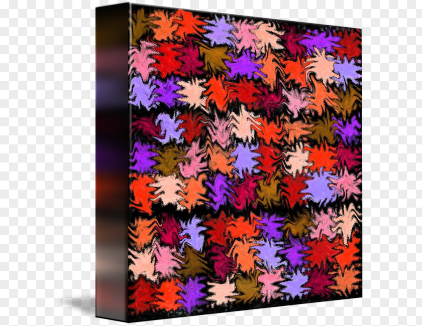 Ograne Abstract Modern Art Symmetry Pink M Pattern PNG