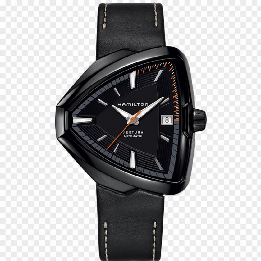 Watch Automatic Hamilton Company Strap Elvis 80 PNG