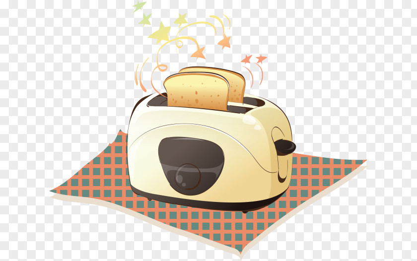 Coffee Bread Machine Toaster Breakfast PNG