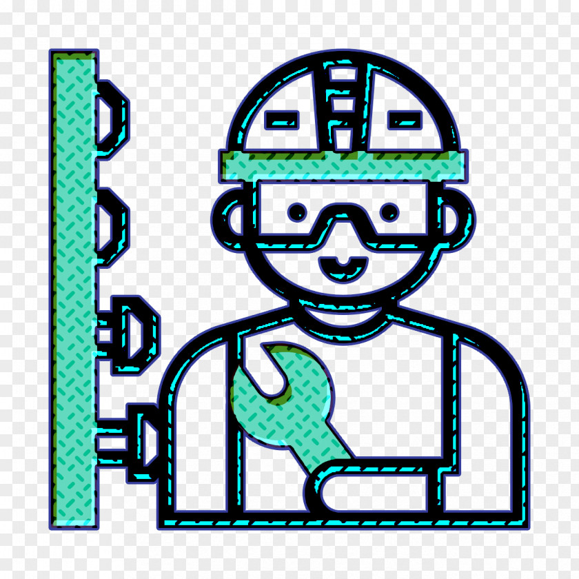 Construction Worker Icon Professions And Jobs Mechanic PNG