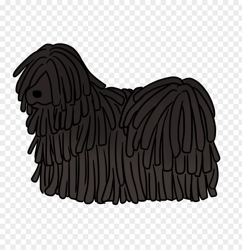Dog Black M PNG