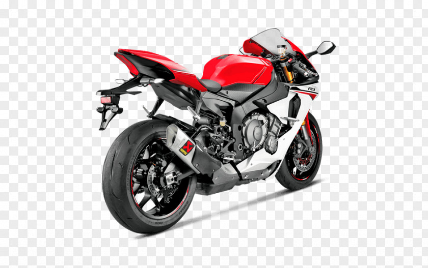 Motorcycle Yamaha YZF-R1 Motor Company Exhaust System Akrapovic Evolution Full S-Y10 PNG