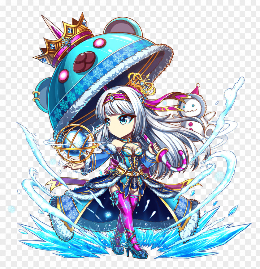 Princess Brave Frontier Jack Frost Snow PNG