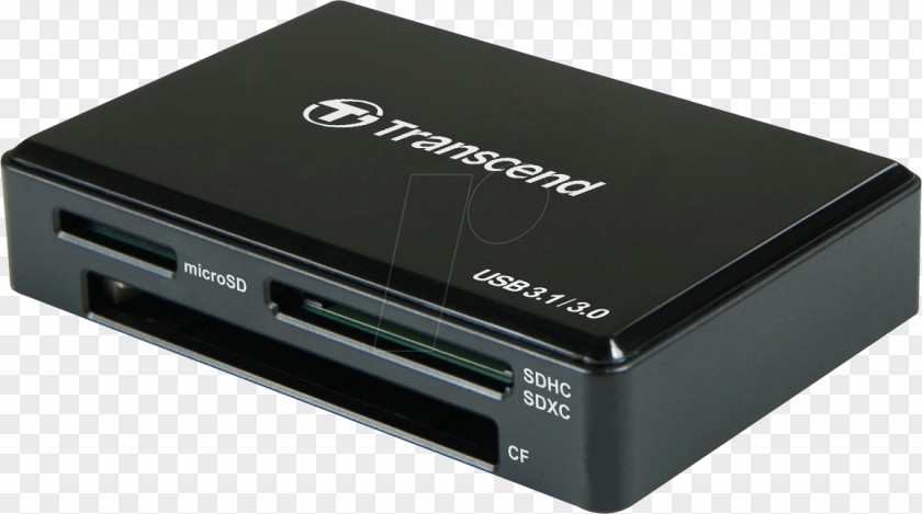 USB Memory Card Readers Secure Digital CompactFlash USB-C PNG