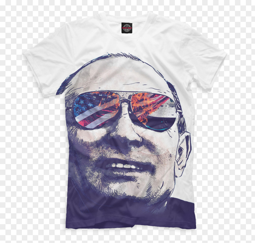 Vladimir Putin Russia United States Captain America T-shirt PNG