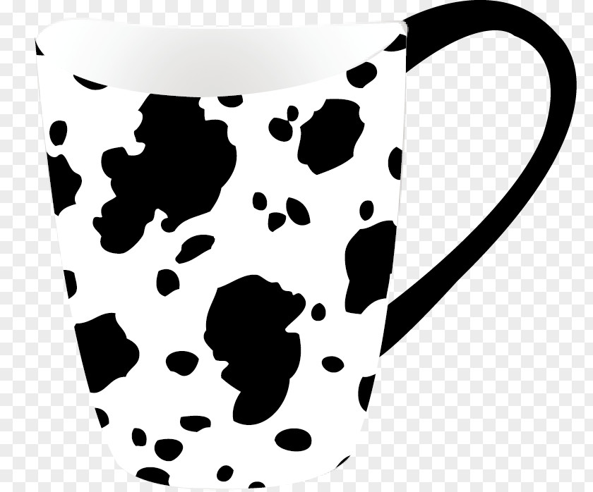 Cup Design Highland Cattle Belted Galloway Textile Animal Print Upholstery PNG