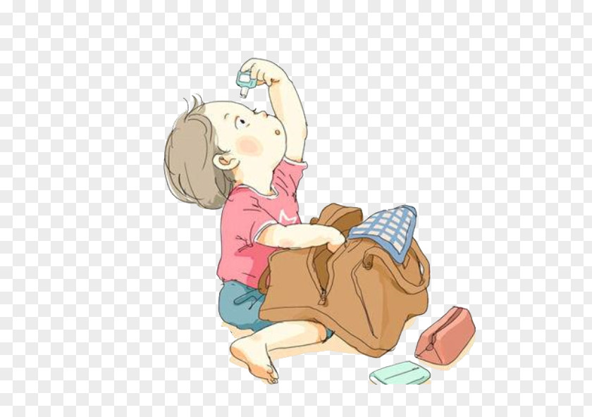 Studious Child Cartoon Mammal Toddler Human Behavior Illustration PNG