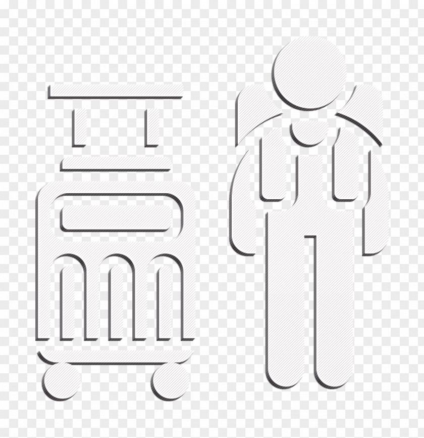 Tourism Icon Hotel Services Luggage PNG