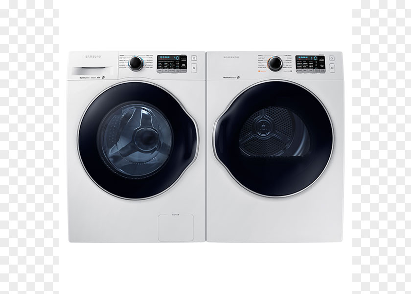Washing Machine Appliances Clothes Dryer Machines Laundry Samsung WW22K6800 Combo Washer PNG
