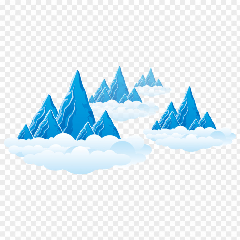 Baiyun Button Vector Graphics Image Mountain Illustration PNG