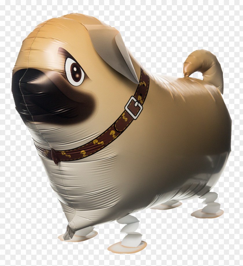 Balloon Pug Toy Helium Modelling PNG