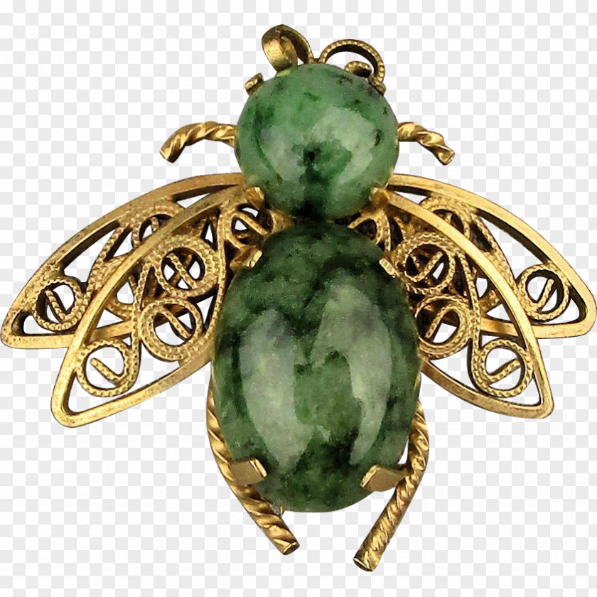 Emerald Body Jewellery Brooch Jade PNG