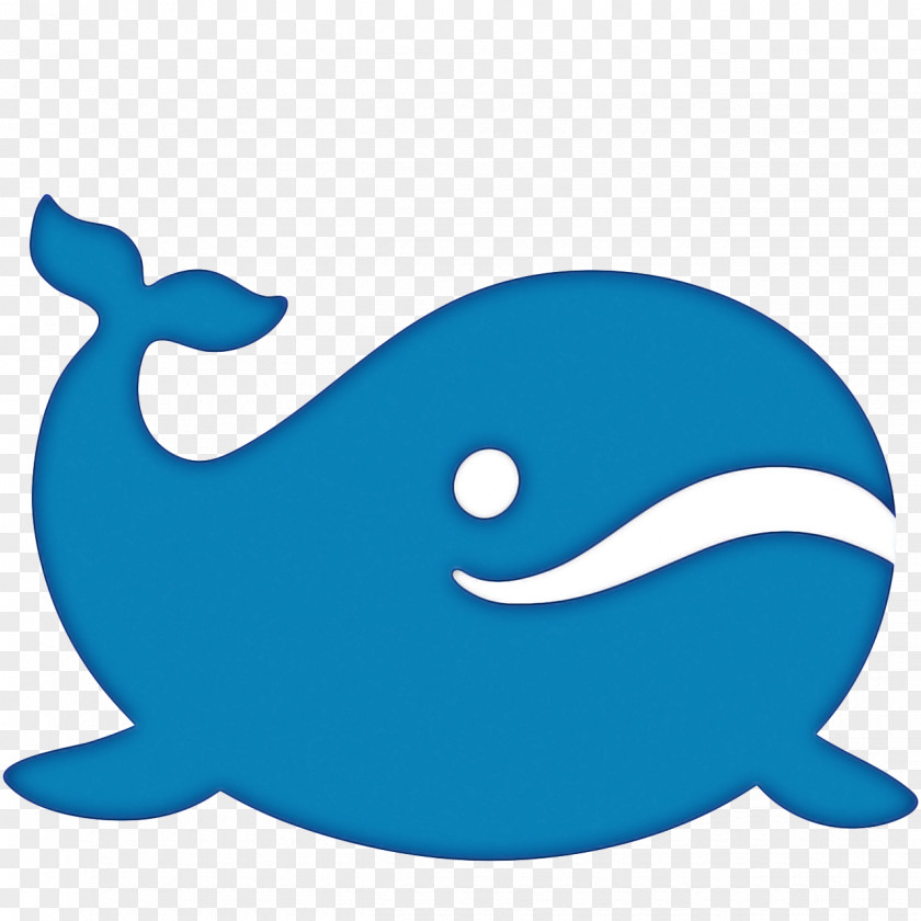 Sticker Fish Whale Cartoon PNG