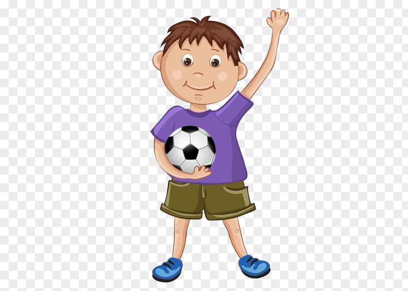 The Boy With Ball Football Player Royalty-free PNG