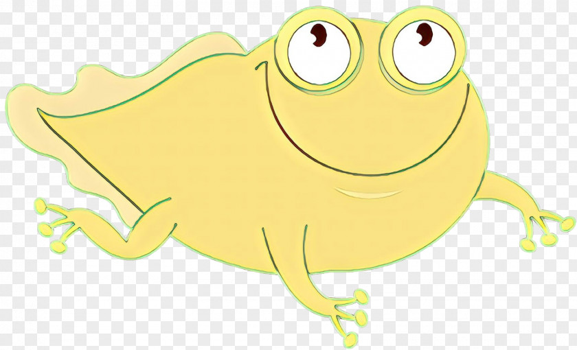 True Frog Hyla Cartoon Green Yellow Clip Art PNG