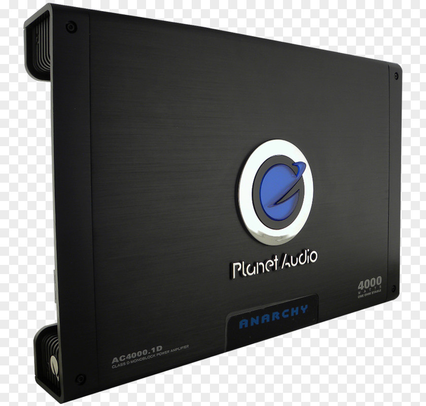 Audio Power Amplifier Amplificador Planet Anarchy AC.1D Subwoofer PNG