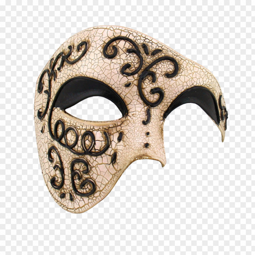 Masquerade The Phantom Of Opera Ball Mask Face Costume PNG