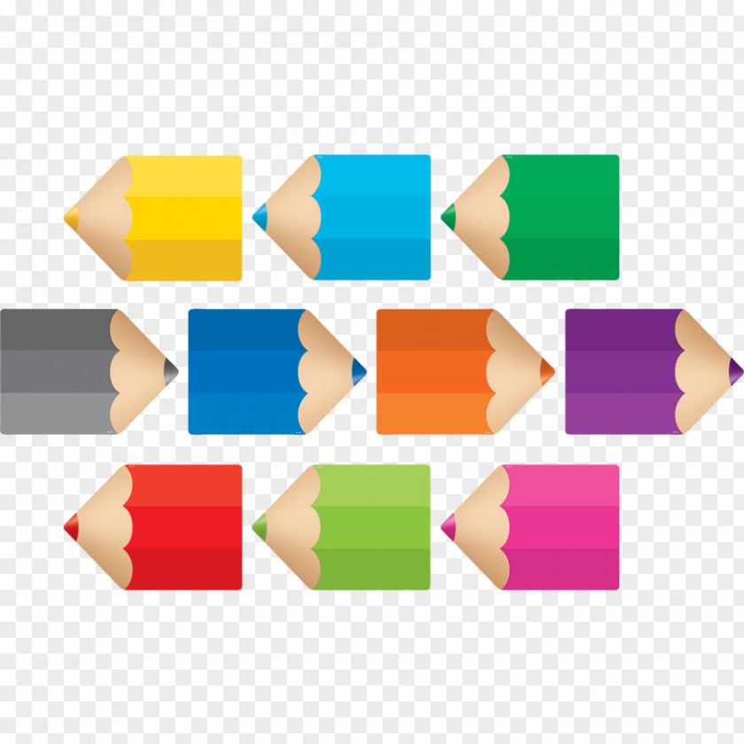 Pencil Colored Drawing Teacher Created Resources Accents PNG