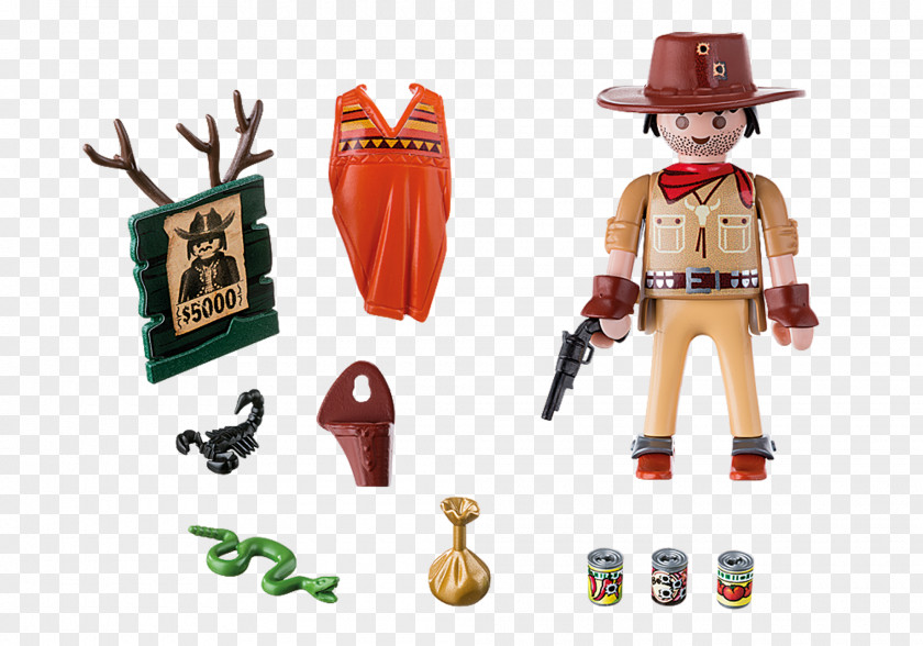 Toy Playmobil Cowboy Action & Figures Wanted Poster PNG