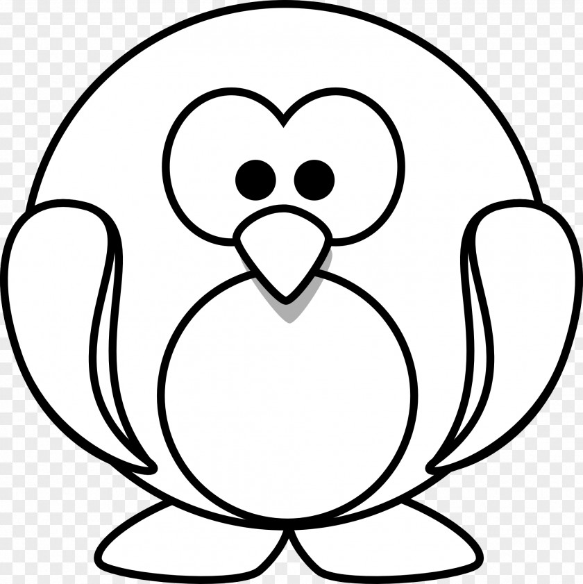Cartoon Penguin Images Line Art Free Content Clip PNG