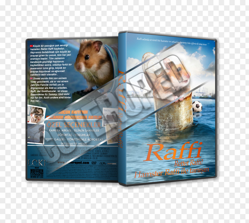 Hamster Advertising DVD Rettet Raffi! PNG