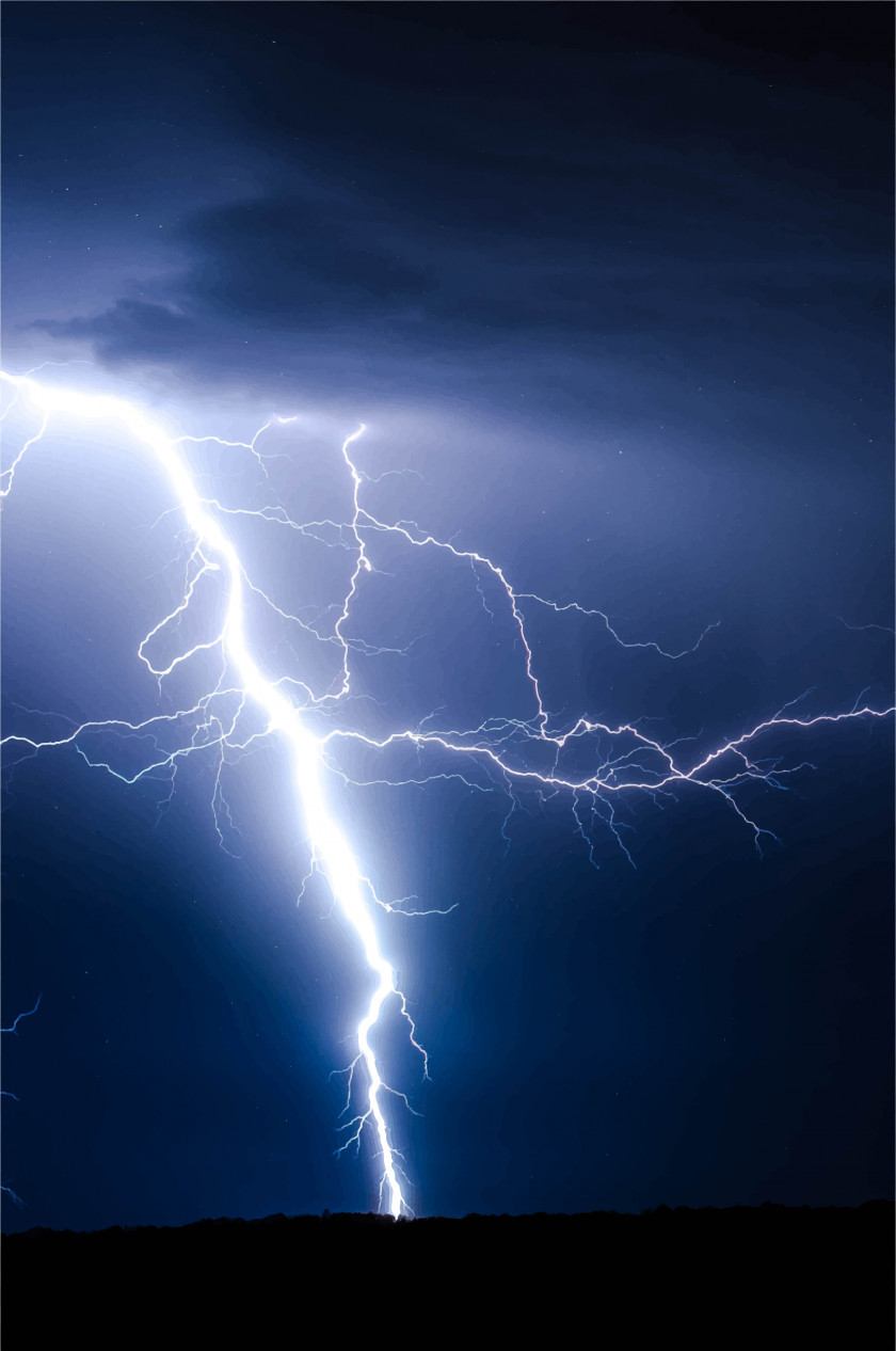 Lightning Strike Thunderstorm PNG