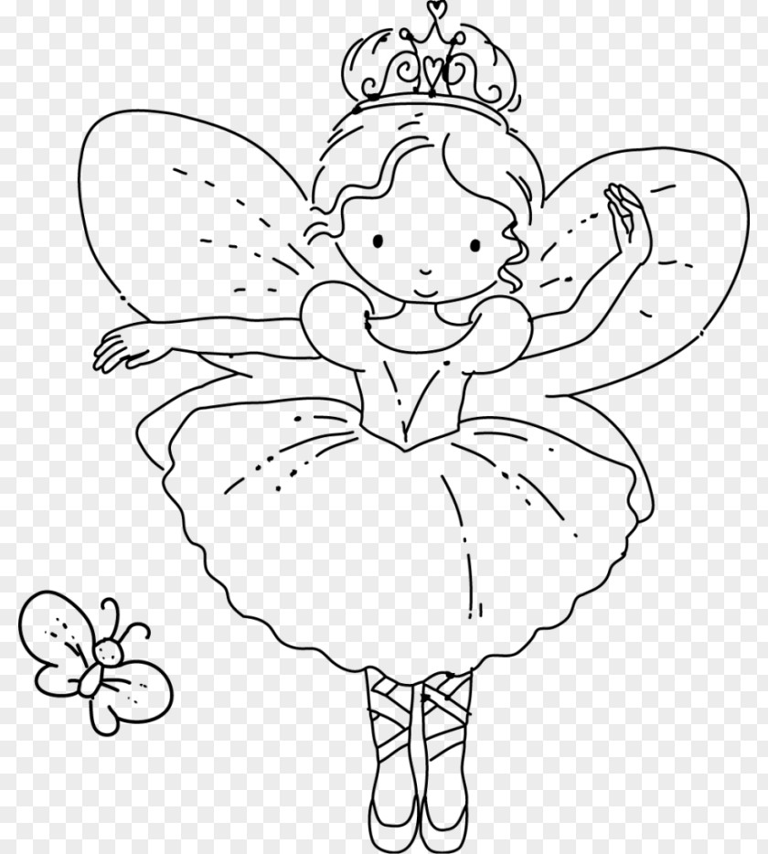 Ballet Coloring Book Dance Fairy Drawing PNG