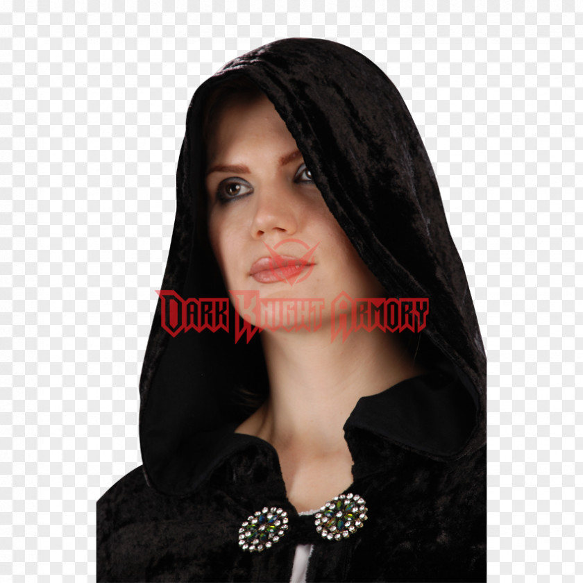 Black Velvet Cloak Hair Coloring PNG