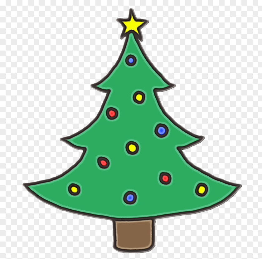 Conifer Interior Design Christmas Tree PNG