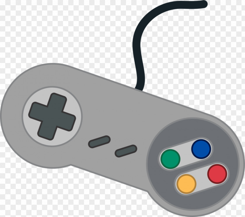 Gamepad Super Nintendo Entertainment System Joystick Game Controllers Xbox 360 Clip Art PNG