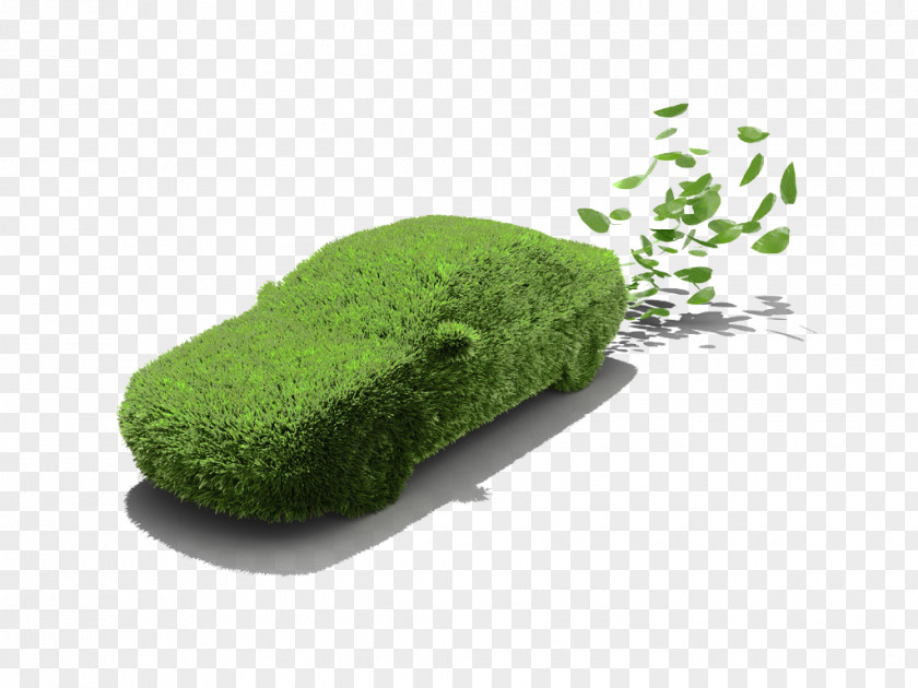 Green Background Electric Car Vehicle Hyundai Kona PNG