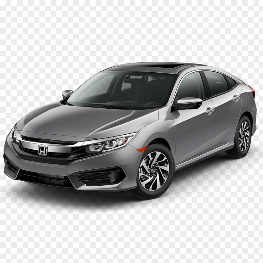 Honda 2016 Civic LX CVT Sedan Car Chevrolet Continuously Variable Transmission PNG