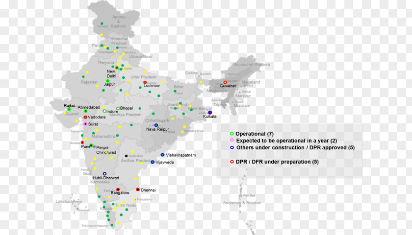 India City States And Territories Of Map Stock Photography PNG