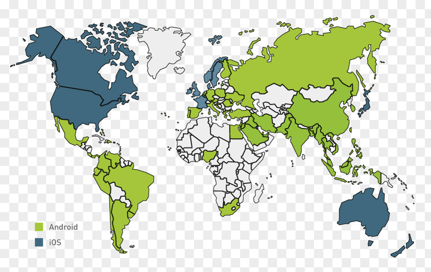 Indonesia Map Android IPhone Market Share PNG