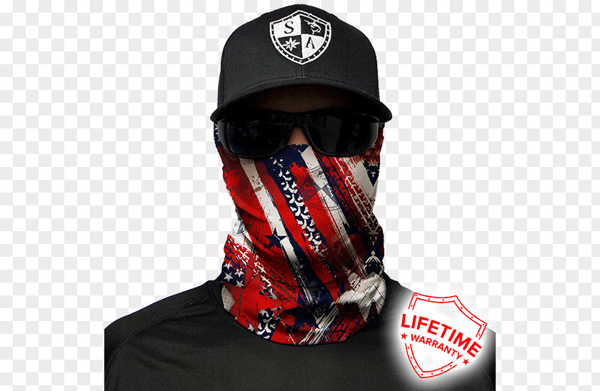 United States Face Shield Mask Kerchief PNG