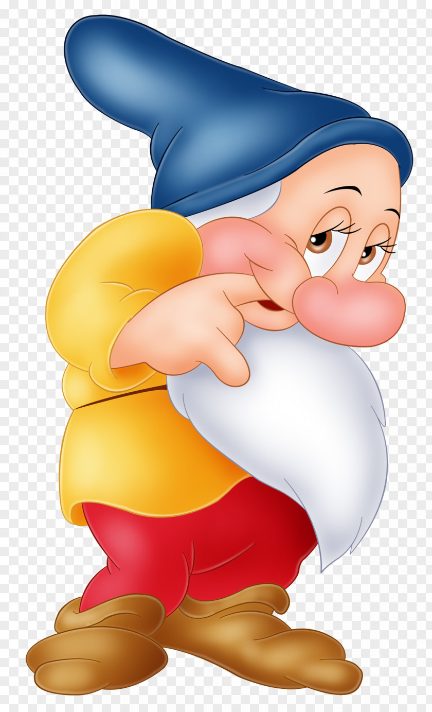 Bashful Snow White Dwarf Image Queen Magic Mirror Seven Dwarfs PNG